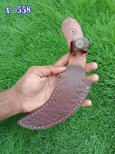 Custom Fixed Karambit Blade Messer Echtleder Messerscheide Curve Blade - Bild 1 von 4