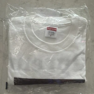 Supreme Snow White Tee T-Shirt White Size Small FW24 New Sealed - Picture 1 of 6