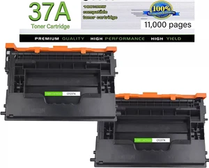 2PK CF237A Toner Cartridge for HP LaserJet Enterprise M607 M608 M631 M632 M633 - Picture 1 of 4