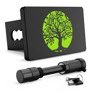 Hitch Tube Cover, Universal Fitment for 2 inch Trailer Receivers, Mother Tree - Picture 1 of 8