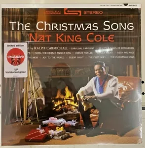 Nat King Cole The Christmas Song Limited Edition Green Transparent Vinyl LP - Foto 1 di 2