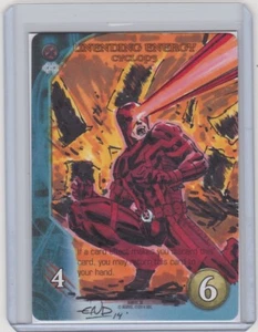 2015 UD Marvel 3-D tarjeta de boceto de artista Cíclope de Eric Ninaltowski 1/1 X-Men - Imagen 1 de 2