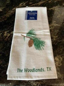 Tea Towel (17" x 28") - The Woodlands, Texas - Picture 1 of 1