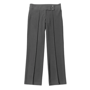 Zeco School Uniform Girls Ladies Two Button Lycra Stretch Fabric Trouser (GB3043 - Picture 1 of 6