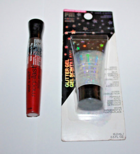 Wet n Wild Fantasy Maker Glitter Gel #1230605 + MegaLast Lip Color #922A Sealed