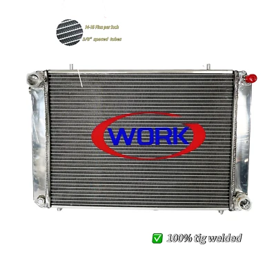 2-Row Aluminum Radiator For 1975-1979 1977 1978 Triumph TR7 TR 7 2.0L Manual MT - Image 1 of 4