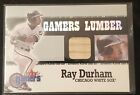 Ray Durham 2000 fleer gamers lumber authentic used game bat chicago baseball