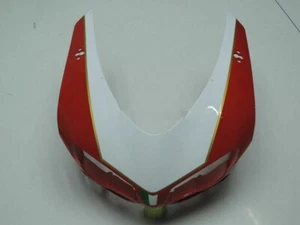 Motor Rojo Carenado Superior Delantero Faro Capucha Nariz Para DUCATI 1098 848 1198 07-12 - Imagen 1 de 1