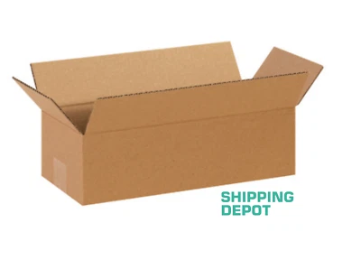 100 ~ 14x6x4 Cardboard Paper Box Mailing Packing Shipping Box Corrugated Carton - Image 1 of 3