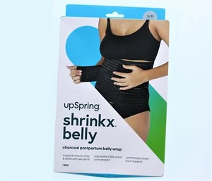 UpSpring Shrinkx Bauch anthrazit postpartales Bauchband Größe S/M - Bild 1 von 2