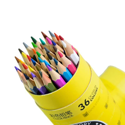 36 Colors Wooden Painting Colored Drawing Pencils Assorted Set for kids - Image 1 of 4