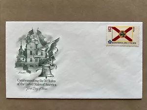 1659 Bicentennial Florida State Flag FDC Artmaster Feb 23 1976 Washington DC - Picture 1 of 2