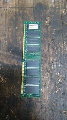 EBD25UC8AAF A 6B 256MB PC-2700U-2533c0-a1 Random Access Memory RAM Dell 2400 - Image 1 of 4