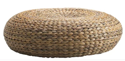Ikea ALSEDA Sitting Stool Banana Fiber Rattan Lightweight 23⅝ × 7⅛" - Image 1 of 4