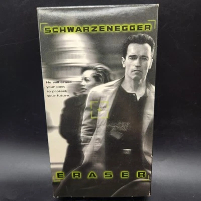 Eraser VHS Cassette Tape Arnold Schwarzenegger - Image 1 of 2