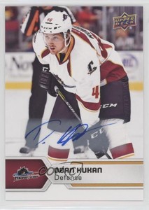2017-18 Upper Deck AHL Auto Dean Kukan #41 Auto