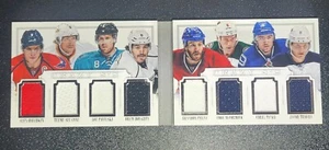 2013-14 Panini National Treasures Crazy 8's Ovechkin Doughty Selanne +5 07/50 - Picture 1 of 6