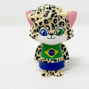 Ryan's World Collectable Mini Figure - Brazil Cheetah Lexa Leopard Plastic Toy - Picture 1 of 3