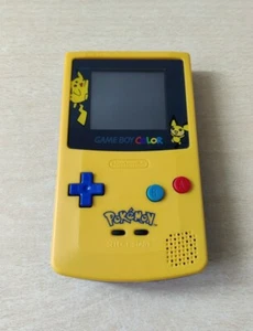 CONSOLE NINTENDO GAMEBOY COLOR EDIZIONE LIMITED POKÉMON PIKACHU COME NUOVO - Imagen 1 de 7