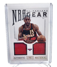 NBA Gear National Playoff Treasures Al Horford #20/99 Card Game-Worn 2 Patches