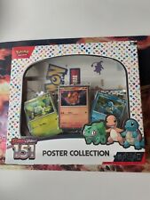 Pokemon Scarlet and Violet 151 Poster Collection Box Sealed Best Centering avail
