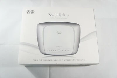 CISCO Valet Plus M20 Wireless N Router WiFi 802.11n 802.11g - NEW  - Image 1 of 4