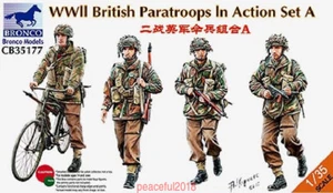 Juego en acción de paracaidistas británicos Bronco CB35177 1/35 Segunda Guerra Mundial A - Imagen 1 de 1