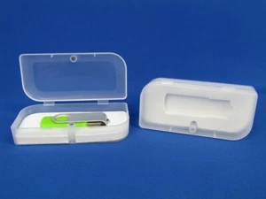 250 NEUE QUALITÄT MINI USB HÜLLE MIT SCHAUMSTOFF, KLAR MIT MAGNETVERSCHLUSS SH1MINIUSB - Bild 1 von 1