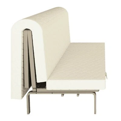 MATERASSO DIVANO LETTO CON PIEGA BRIO PRONTO LETTO MEMORY MATRIMONIALE E SINGOLO - Immagine 1 di 4