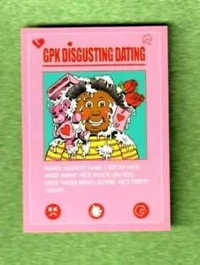 2022 Garbage Pail Kids Disgusting Dating Profile #1 "GLOOEY GABE / STICKY RICK" - Picture 1 of 1
