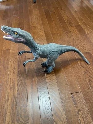 Velociraptor Adventure Force Dinosaur Figure Toy Raptor Large Soft Detailed 2014 - Image 1 of 4