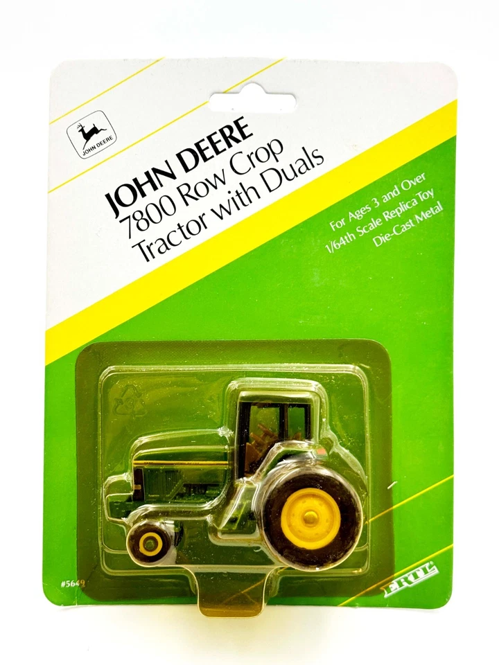 1/64 John Deere 7800 2Wd Row Crop Tractor With Duals - Image 1 of 1