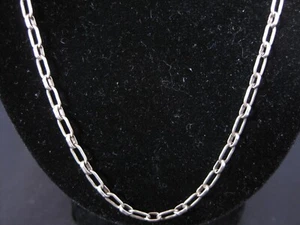 Vintage 925 Sterling Silver Chain Necklace (60 cm / 9.6 g) - Picture 1 of 7