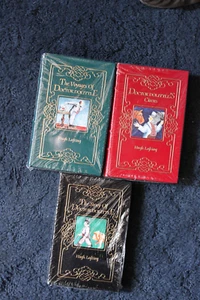 Easton Press 3 Books DOCTOR DOLITTLE STORY VOYAGES CIRCUS Hugh Lofting LEATHER - Picture 1 of 9