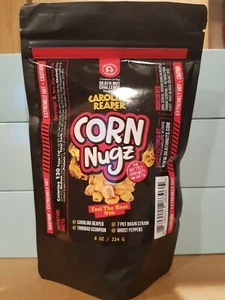 Carolina Reaper 'Corn Nugz' World's Hottest Corn Nuts Super Hot Spicy Snack 224g - Picture 1 of 1