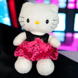 Build A Bear Hello Kitty Plush White Stuffed Animal Toy 18 Inch W/ Dress - Picture 1 of 13