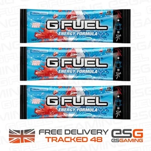 G Fuel Snow Cone Sachet 3 Servings, New & Sealed, UK, GFUEL Energy