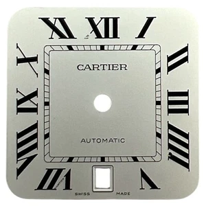 Genuine Cartier Santos 39.8mm Roman Dial Silver WSSA0018 - Picture 1 of 4