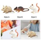 Mouse Model Collectibles Mice Toy Rat Toy Figures Animals Figures Toys for Cake