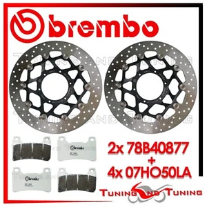 Dischi Freno Anteriore BREMBO + Pastiglie LA PER HONDA CBR 1000 RR 2006 2007 - Imagen 1 de 1
