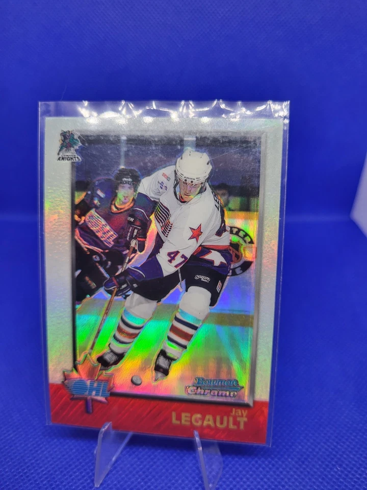 1998-99 Bowman Chrome CHL - Jay Legault #20 Refractor (RC) - Image 1 of 1