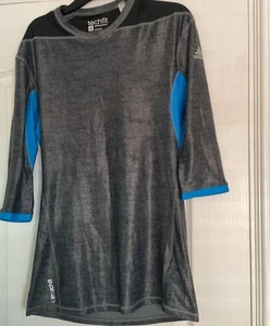 Adidas Mens Techfit Compression Climachill 3/4 Sleeve Gym /Cycling Top Size XL - Picture 1 of 7
