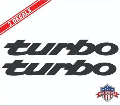 Calcomanías de puerta turbo - se adapta a Nissan 300ZX Z31 Z32 (x2 calcomanías) JDM *10 Foto 1 de 2