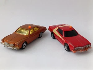 Corgi Juniors Lot of 2 Police Cars Ford Gran Torino Starsky&Hutch + Buick Regal - Picture 1 of 16