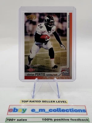 CLINTON PORTIS 2002 Pacific Heads Update ROOKIE Card #55 Denver Broncos - Image 1 of 2
