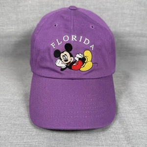 Mickey Mouse Disney Florida Purple Head Start SAMPLE Ponytail Scrunchie Hat Cap - Picture 1 of 8