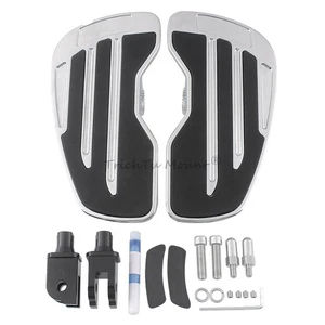 Motorcycle Front Rider Driver Footboard for Harley Softail Street Bob 2018-2020 - Picture 1 of 22