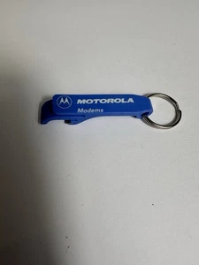 MOTOROLA Llavero Abridor Tapa Botella Azul - Imagen 1 de 1