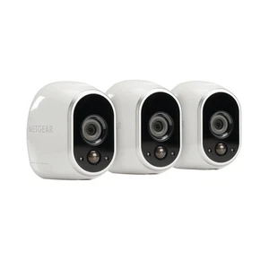NetGear Arlo Smart Home Wireless Security System With 3 HD Cameras, VMS3330 - Picture 1 of 8