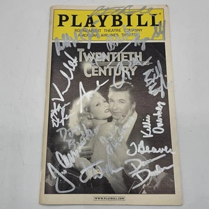 ANNE HECHE & ALEC BALDWIN signed HANDSIGNIERT Playbill TWENTIETH CENTURY Cast - Bild 1 von 8